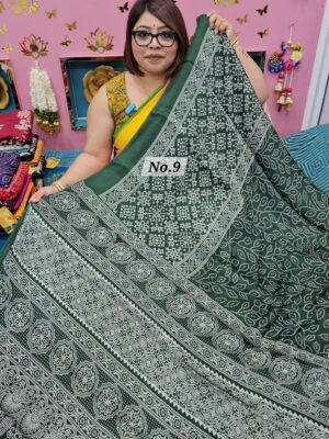SALE 29TH AUG – SEMI MODAL GAZZI SILK SAREE (NO.9)