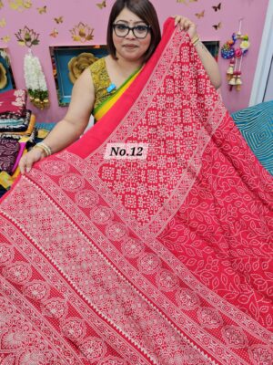 SALE 29TH AUG – SEMI MODAL GAZZI SILK SAREE (NO.12)