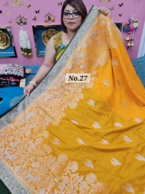 SALE 29TH AUG – PREMIUM JAQUARD SOFT SAREE (NO.27)