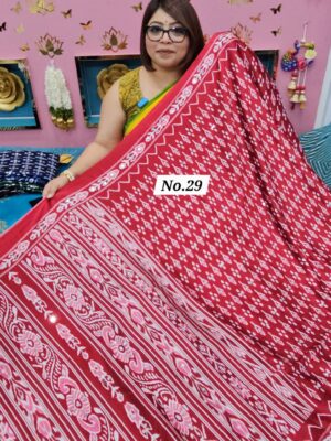 SALE 29TH AUG – PREMIUM MIRROR CREPE MODAL SAREE (NO.29)