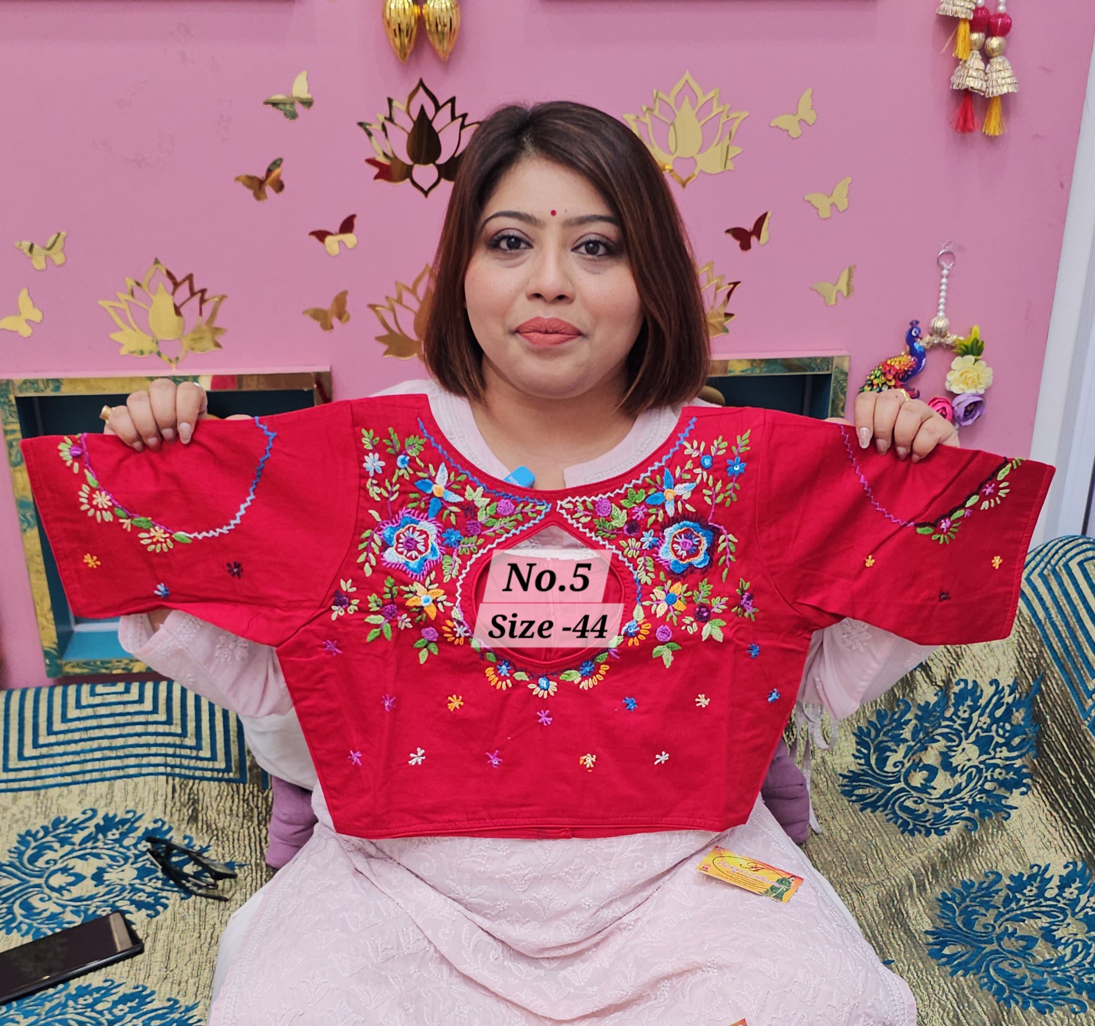 SALE 30TH AUG – READY MADE BLOUSE {SIZE- 44} (NO.5)
