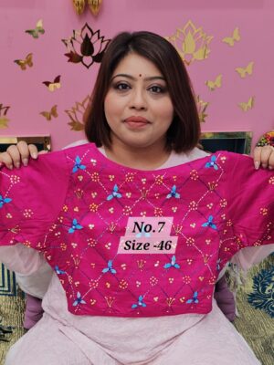 SALE 30TH AUG – READY MADE BLOUSE {SIZE- 46} (NO.7)