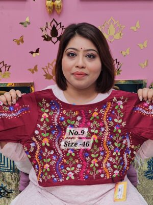 SALE 30TH AUG – READY MADE BLOUSE {SIZE- 46} (NO.9)