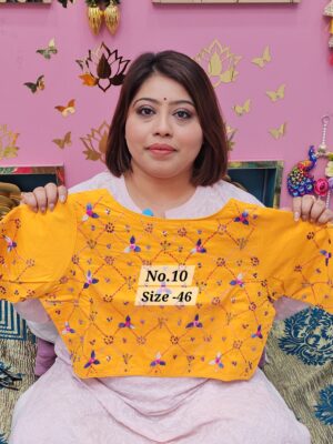 SALE 30TH AUG – READY MADE BLOUSE {SIZE- 46} (NO.10)