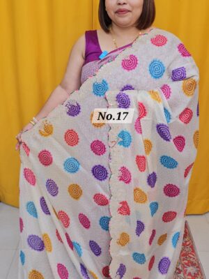 SALE 31ST AUG – MOSS CHIFFON SAREE (NO.17)