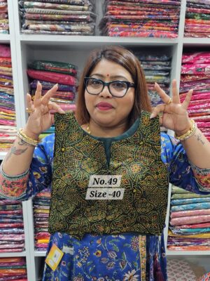 SALE 29TH AUG – READY MADE BLOUSE {SIZE- 40} (NO.49)