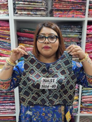 SALE 29TH AUG – READY MADE BLOUSE {SIZE- 40} (NO.51)