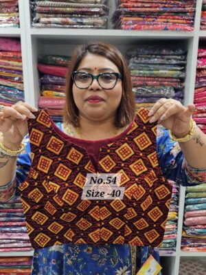 SALE 29TH AUG – READY MADE BLOUSE {SIZE- 40} (NO.54)