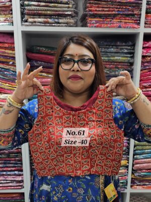 SALE 29TH AUG – READY MADE BLOUSE {SIZE- 40} (NO.61)