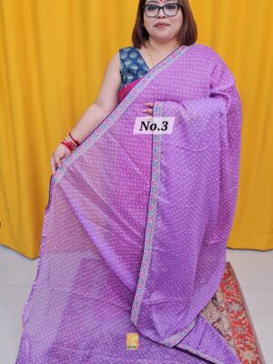 SALE 27TH AUG – MOSS CHIFFON SAREE (NO.3)