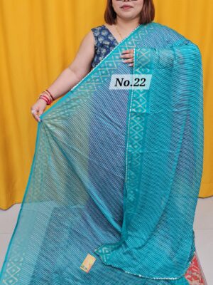 SALE 27TH AUG – MOSS CHIFFON SAREE (NO.22)