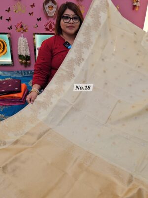 SALE 7TH AUG - SUPER NET KOTA INDIAN SILK SAREE (NO.18)