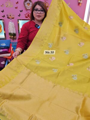 SALE 7TH AUG - SUPER NET KOTA INDIAN SILK SAREE (NO.10)