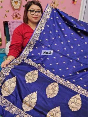 SALE 7TH AUG - PREMIUM MUSRU JAQUARD SOFT SAREE (NO.8)