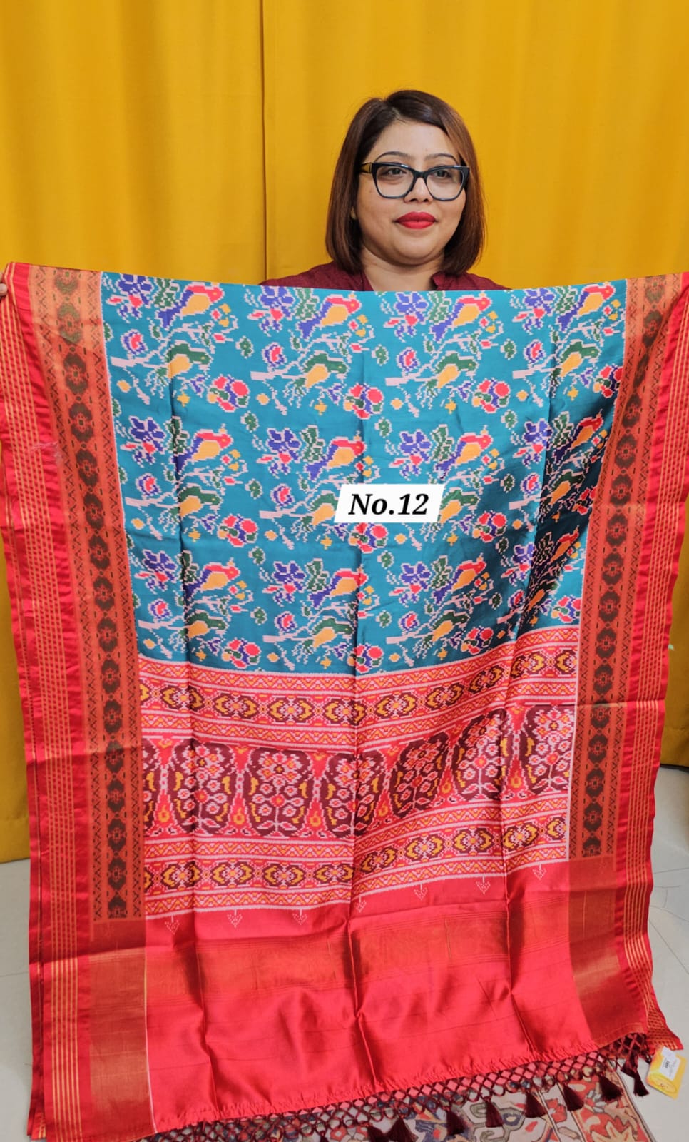 SALE 16TH AUG – PATOLA SOFT SILK SAREE (NO.12)