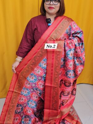 SALE 16TH AUG – PATOLA SOFT SILK SAREE (NO.2)