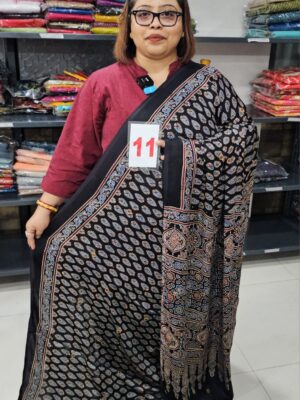 31ST AUG – AJRAKH MODAL MIRROR SAREE (NO.11)