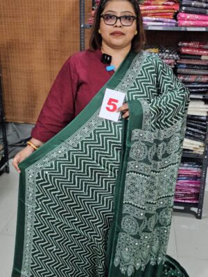 31ST AUG – PURE MODAL GAZZI SILK SAREE (NO.5)