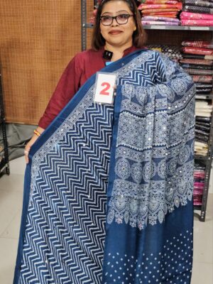 31ST AUG – PURE MODAL GAZZI SILK SAREE (NO.2)