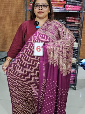 31ST AUG – PURE MODAL GAZZI SILK SAREE (NO.6)
