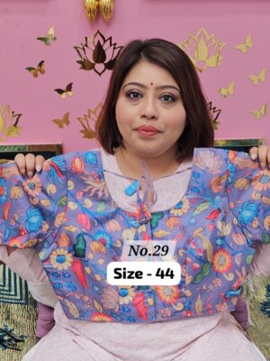 SALE 30TH AUG – READY MADE BLOUSE {SIZE- 44} (NO.29)