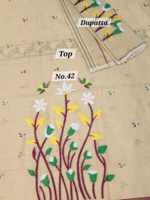 9TH SEP SALE – JAMDANI DRESS MATERIAL (NO.42)