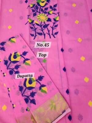 9TH SEP SALE – JAMDANI DRESS MATERIAL (NO.45)