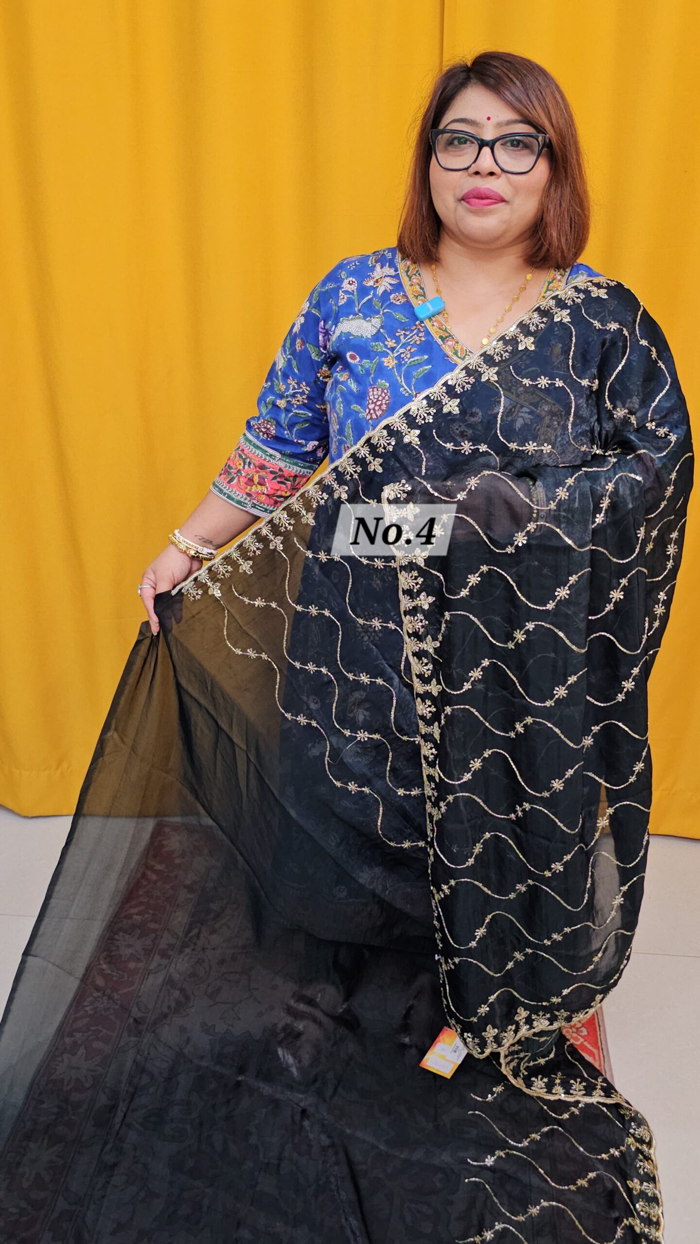 7TH SEP LIVE - PREMIUM SOFT SILK SAREE (NO.4)