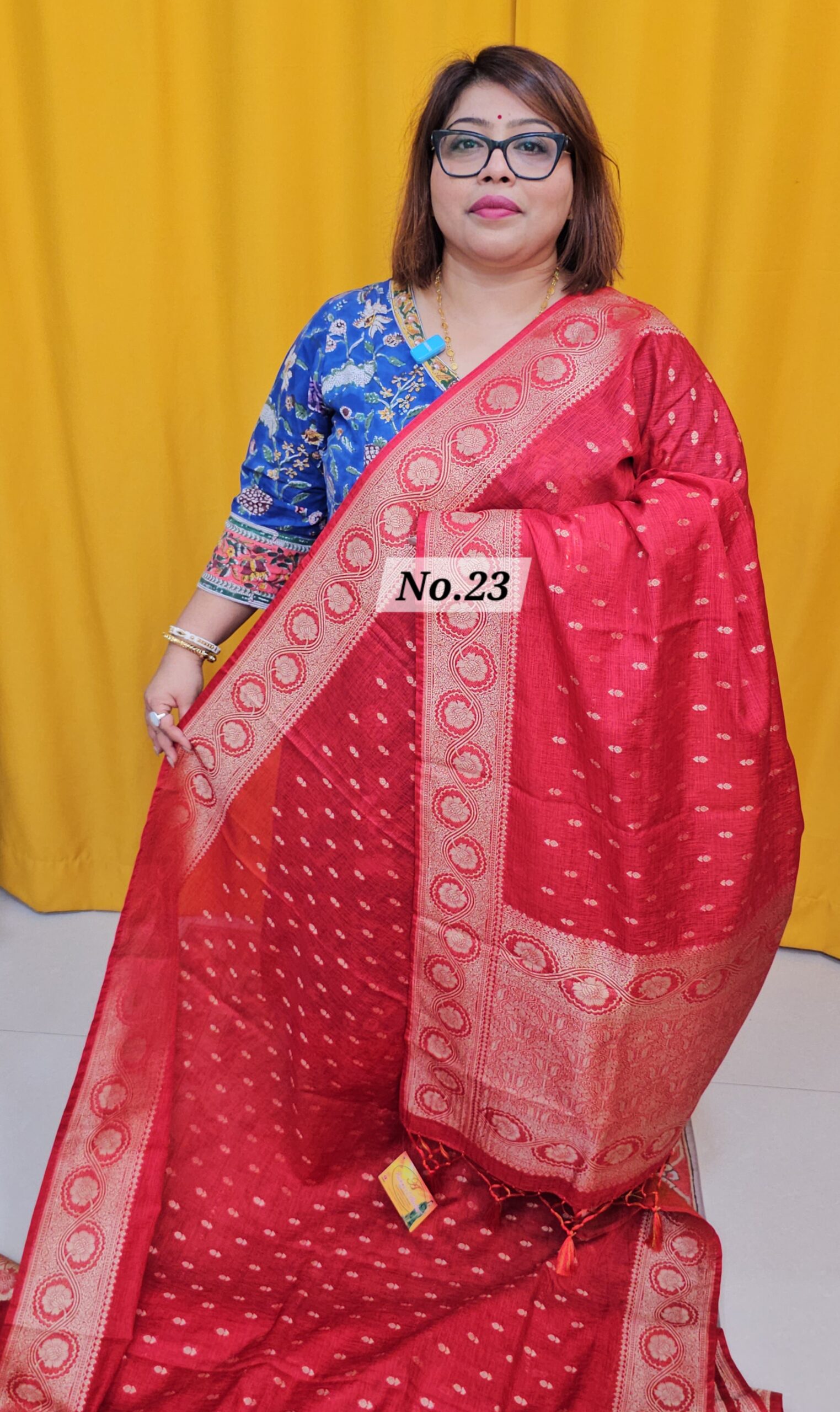 7TH SEP LIVE - PREMIUM SOFT SILK SAREE (NO.23)