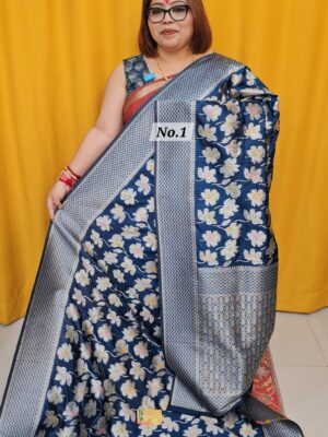 1ST SEP – GEORGETT SILK KHADDI SAREE (NO.1)