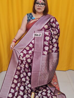 1ST SEP – GEORGETT SILK KHADDI SAREE (NO.2)