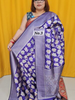 1ST SEP – GEORGETT SILK KHADDI SAREE (NO.3)