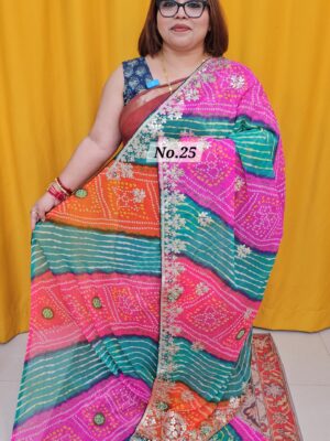 1ST SEP – MOSS CHIFFON SAREE (NO.25)