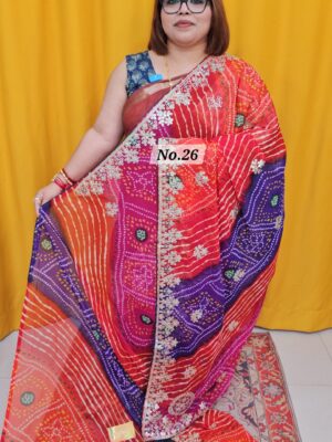 1ST SEP – MOSS CHIFFON SAREE (NO.26)