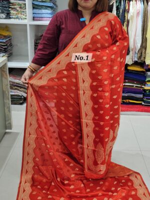 7TH SEP LIVE - MUSRU SILK BANARSI SAREE (NO.1)