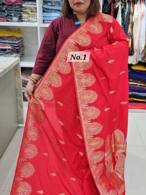 7TH SEP LIVE - KATAN SOFT BANARSI SAREE (NO.1)
