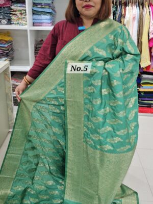 7TH SEP LIVE - KATAN SOFT BANARSI SAREE (NO.5)
