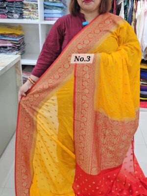 7TH SEP LIVE - GEORGETT KHADDI SAREE (NO.3)