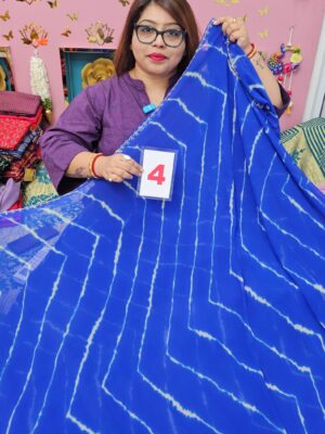 12TH SEP 2ND LIVE - MOSS CHIFFON SAREE (NO.4)