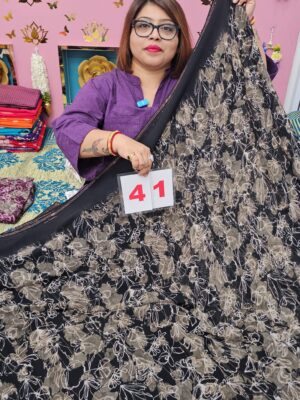 12TH SEP 2ND LIVE - PREMIUM SOFT DEGINER SAREE (NO.41)