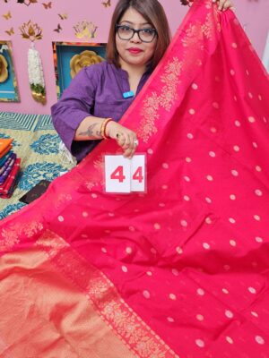 12TH SEP 2ND LIVE - SUPER NET KOTA INDIAN SILK SAREE (NO.44)