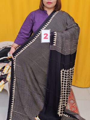 2ND SEP LIVE – PURE AJRAKH MODAL SILK SAREE (NO.2)