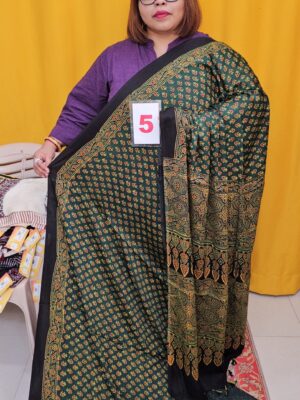 2ND SEP LIVE – PURE AJRAKH MODAL SILK SAREE (NO.5)