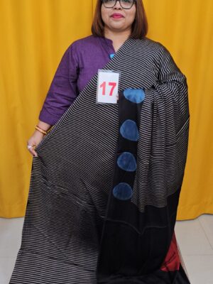 2ND SEP LIVE – PURE AJRAKH MODAL SILK SAREE (NO.17)