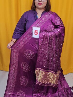 2ND SEP LIVE –  GAZZI MODAL LAGDI PATTA SAREE (NO.5)