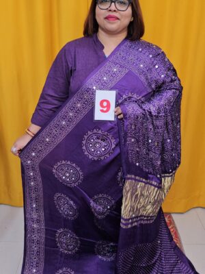 2ND SEP LIVE –  GAZZI MODAL LAGDI PATTA SAREE (NO.9)