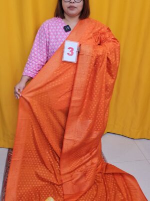 2ND SEP LIVE – GEORGETT SILK KHADDI SAREE (NO.3)