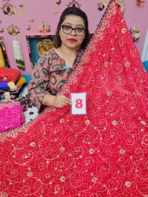 10TH SEP LIVE – MOSS CHIFFON SAREE (NO.8)
