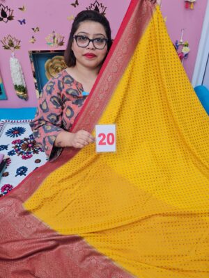 10TH SEP LIVE – GEORGETT KHADDI SAREE (NO.20)