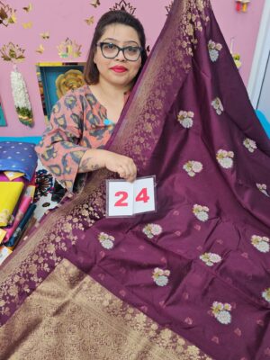 14TH SEP LIVE – SUPER NET KOTA INDIAN SILK SAREE (NO.24)